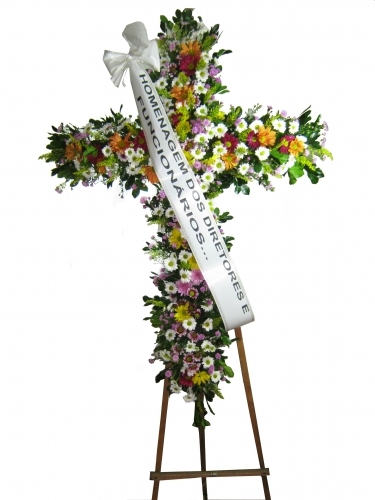 Cruz de flores do Campo-Luxo